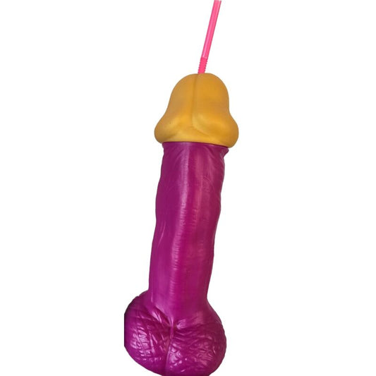 Diablo Picantefuchsia Plastic Penis Glass | Niks.fi verkkokauppa