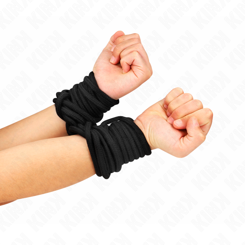 Kinkcotton Rope 20 Meter Black | Niks.fi verkkokauppa