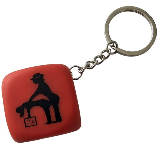 Diablo Picantered Dice Keychain With Poses | Niks.fi verkkokauppa