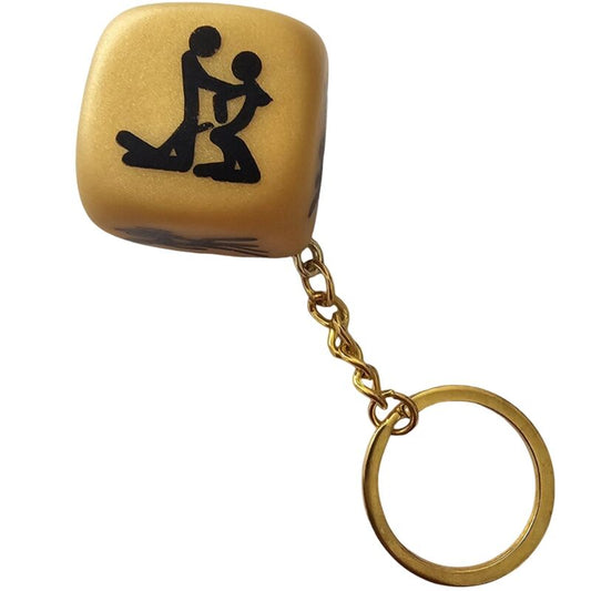 Diablo Picantegolden Dice Keychain With Poses | Niks.fi verkkokauppa