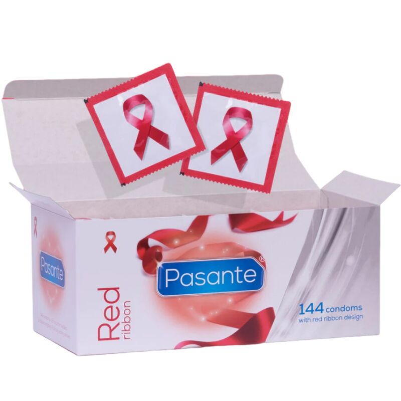 Condoms Red Ribbon 144 Units | Niks.fi verkkokauppa