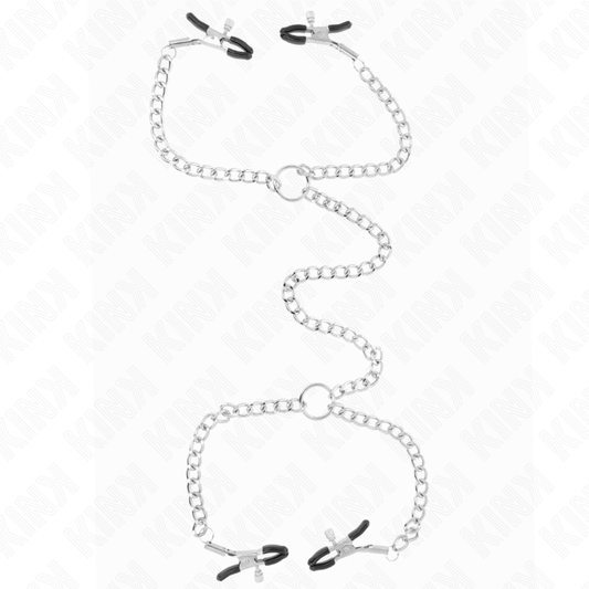 Kink4 Chain Nipple Clamps 32 Cm With Little Chains 14 Cm | Niks.fi verkkokauppa