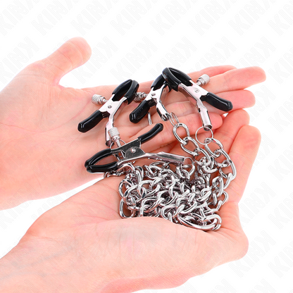 Kink4 Chain Nipple Clamps 32 Cm With Little Chains 14 Cm | Niks.fi verkkokauppa