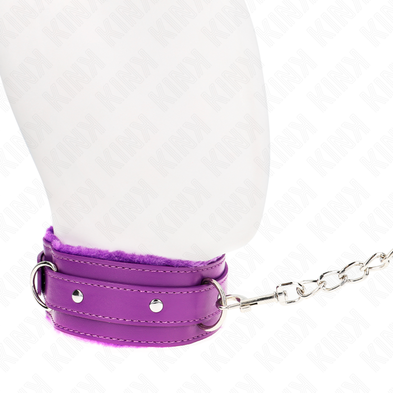 Kinkcollar With Leash 65 Cm With Restrictions Purple 36-42 Cm X 5.5 Cm | Niks.fi verkkokauppa