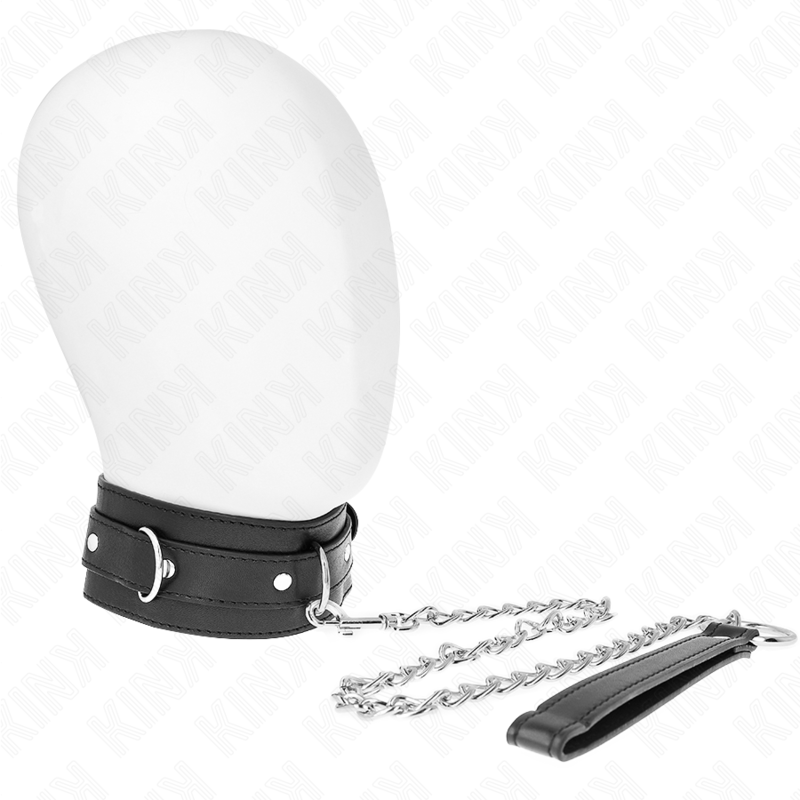 Kinkcollar With Belt 65 Cm With Strap Black 54 X 4.5 Cm | Niks.fi verkkokauppa