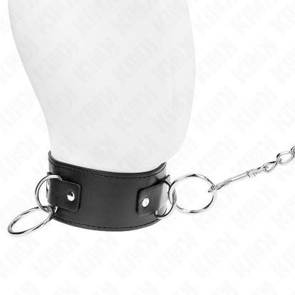 Kinknecklace With Leash 65 Cm 3 Ring Model 2 Adjustable 36-43 Cm X 5 Cm | Niks.fi verkkokauppa