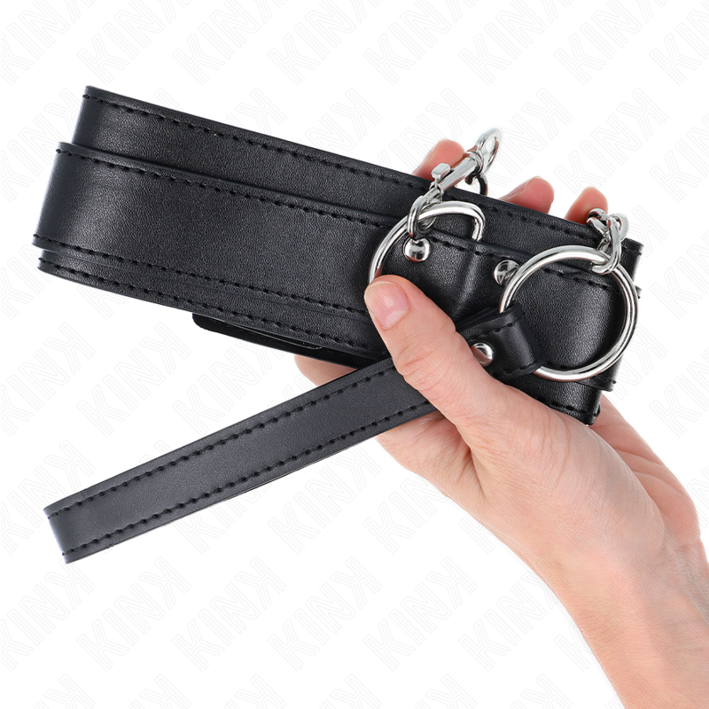 Kinknecklace With Strap 65 Cm Silver Buckles Adjustable 33-46 Cm X 5.5 Cm | Niks.fi verkkokauppa