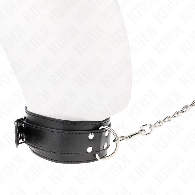 Kinknecklace With Strap 65 Cm Silver Buckles Adjustable 33-46 Cm X 5.5 Cm | Niks.fi verkkokauppa