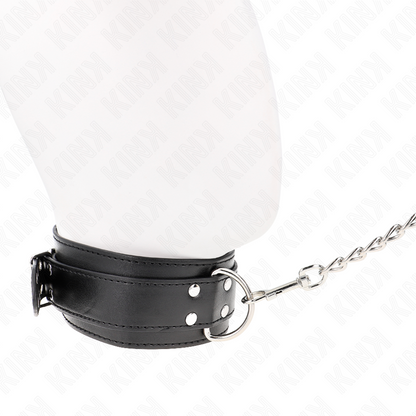 Kinknecklace With Strap 65 Cm Silver Buckles Adjustable 33-46 Cm X 5.5 Cm | Niks.fi verkkokauppa