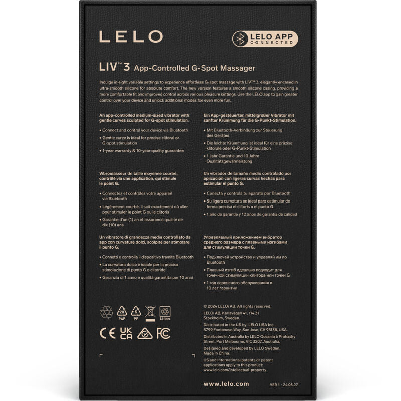Liv™ 3 G-Spot Stimulator Violet | Niks.fi verkkokauppa