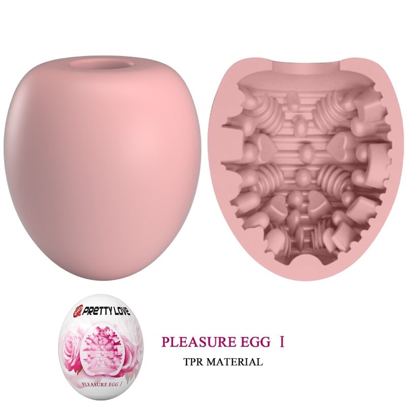 Pretty Lovemale Masturbator Egg Pink | Niks.fi verkkokauppa