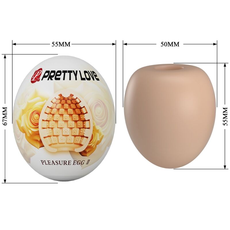 Pretty Lovemale Masturbator Egg Flesh | Niks.fi verkkokauppa