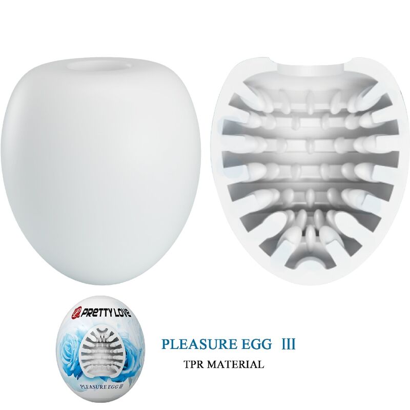 Pretty Lovemale Masturbator Egg White | Niks.fi verkkokauppa