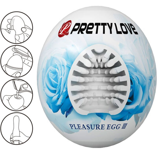 Pretty Lovemale Masturbator Egg White | Niks.fi verkkokauppa