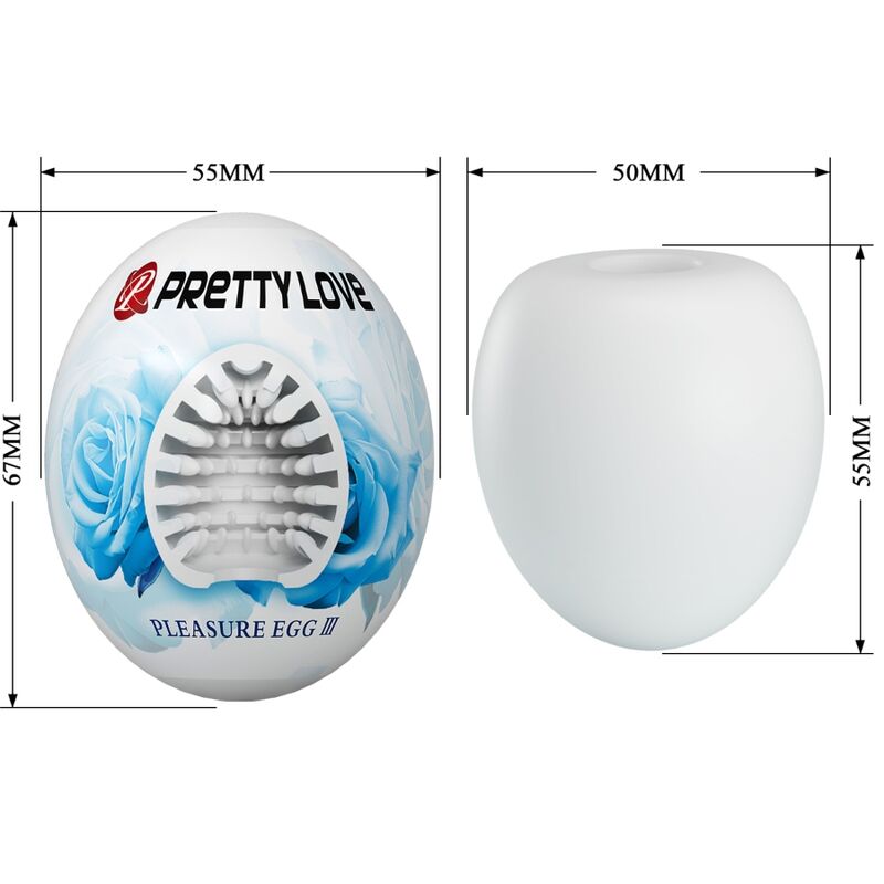 Pretty Lovemale Masturbator Egg White | Niks.fi verkkokauppa