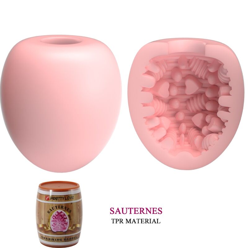 Pretty Lovemale Masturbator Egg Pink Model 2 | Niks.fi verkkokauppa