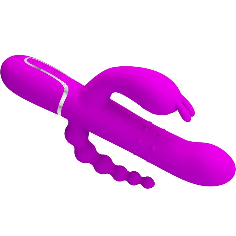 Pretty Lovecammy Triple Vibrator Multifunction 4 In 1 Pink | Niks.fi verkkokauppa