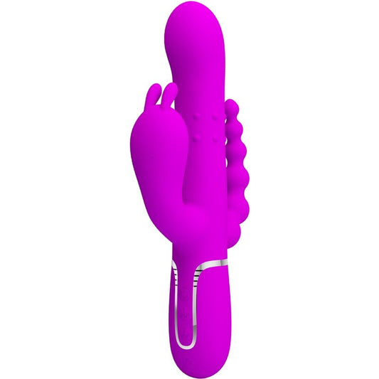 Pretty Lovecammy Triple Vibrator Multifunction 4 In 1 Pink | Niks.fi verkkokauppa