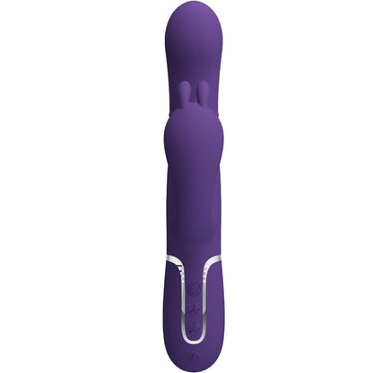 Pretty Lovecammy Triple Vibrator Multifunction 4 In 1 Purple | Niks.fi verkkokauppa