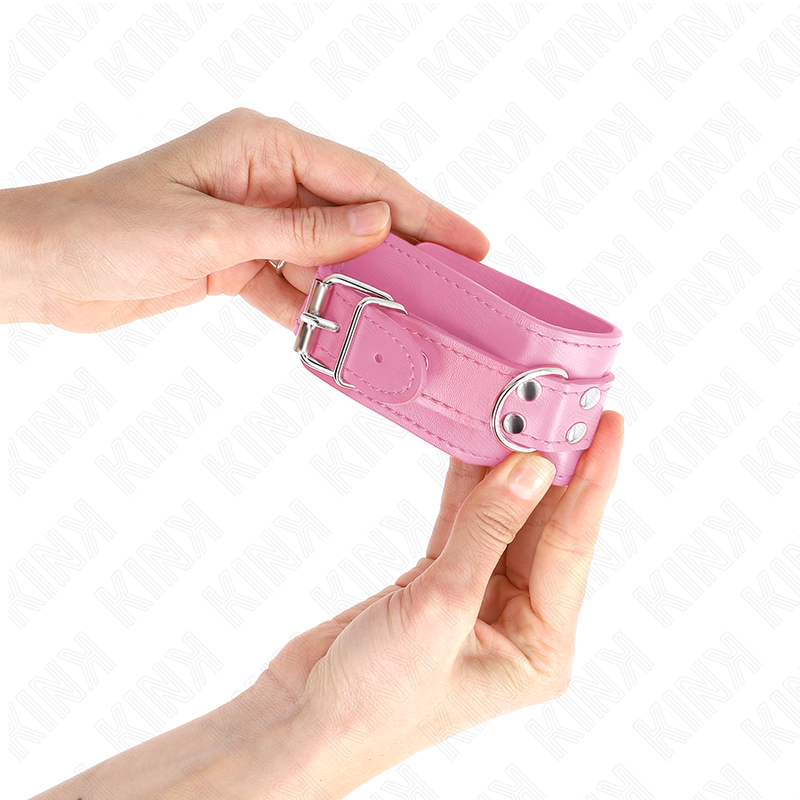 Kinksimple Wrist Restraints Pink Adjustable 20-23 Cm X 5.5 Cm | Niks.fi verkkokauppa
