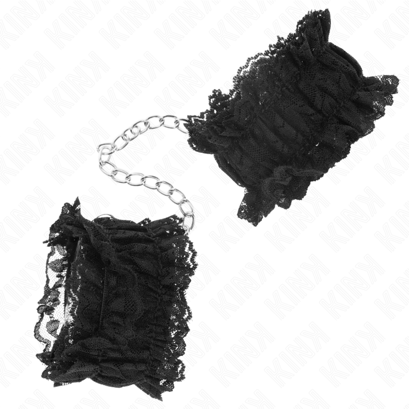 Kinklace Elastic Wrist Restraints Negro | Niks.fi verkkokauppa