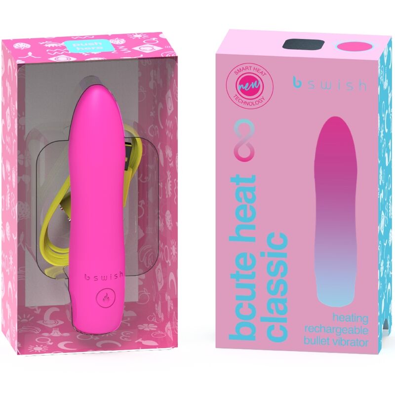 Bcute Infinite Heat Classic Heatable Vibrator Pink | Niks.fi verkkokauppa