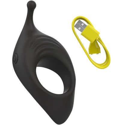 Bcharmed Rhythm Infinite Deluxe Penis Ring 15 Vibrations Black | Niks.fi verkkokauppa