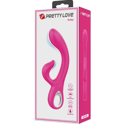 Pretty Lovefritz Rabbit Vibrator 12 Vibrations Pink | Niks.fi verkkokauppa
