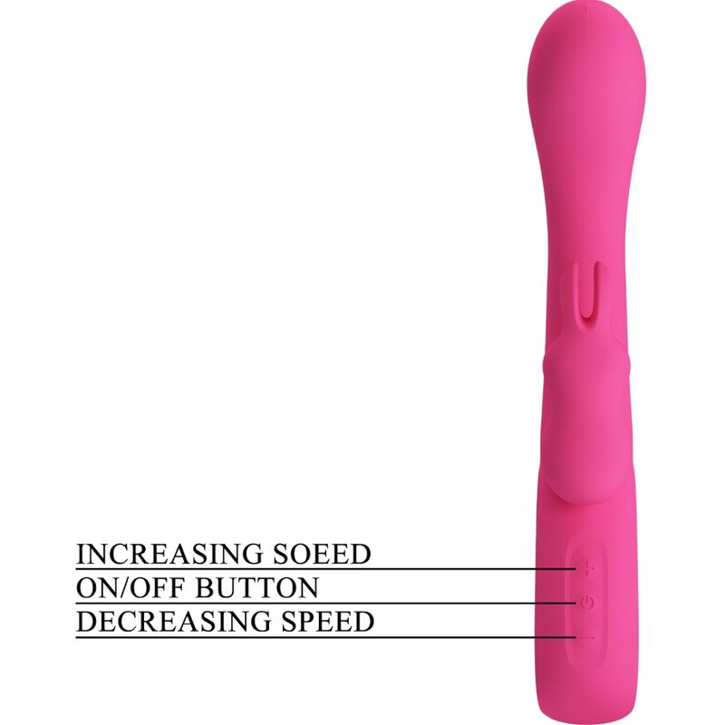 Pretty Lovenovak Rabbit Vibrator 12 Vibrations Pink | Niks.fi verkkokauppa