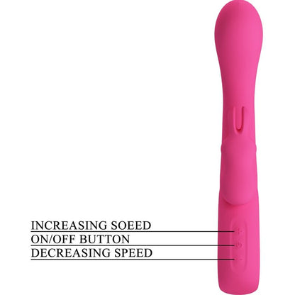 Pretty Lovenovak Rabbit Vibrator 12 Vibrations Pink | Niks.fi verkkokauppa