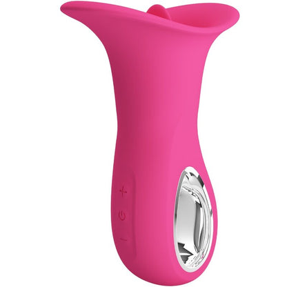 Pretty Loveclyde Oral Vibrator Vibrating Tongue 12 Vibrations Pink | Niks.fi verkkokauppa