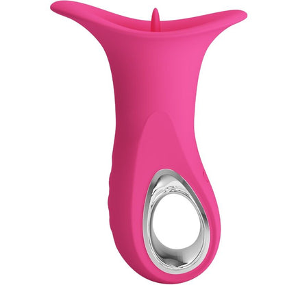Pretty Loveclyde Oral Vibrator Vibrating Tongue 12 Vibrations Pink | Niks.fi verkkokauppa