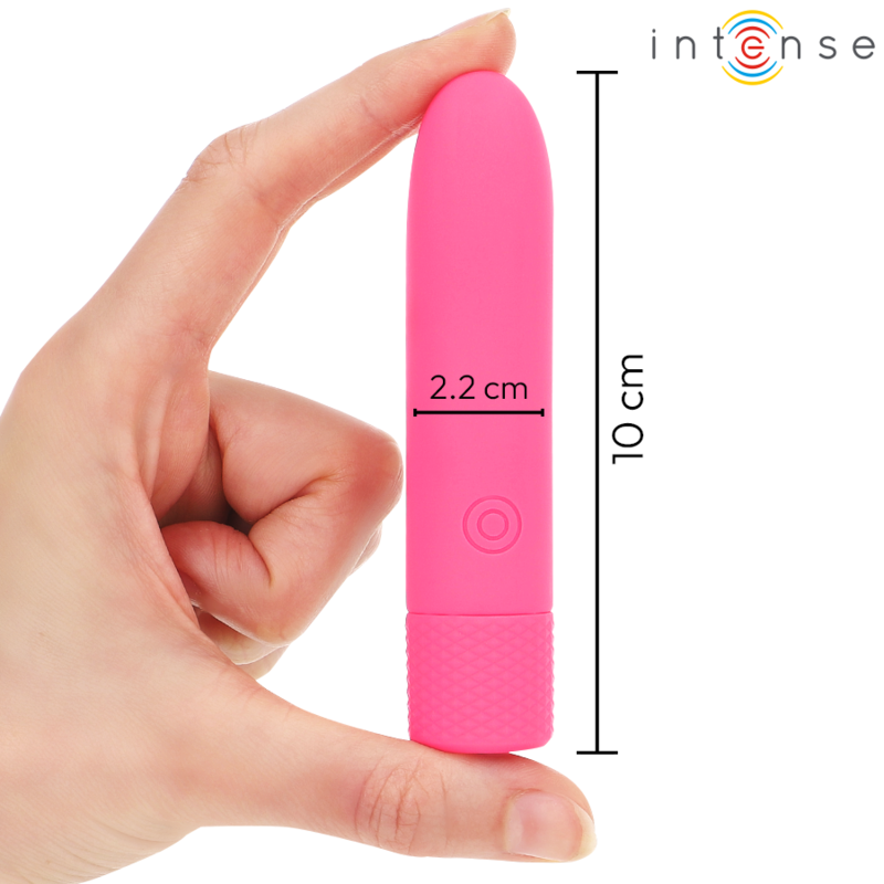 Intensesymone Usb Rechargeable Vibrating Bullet 8 Vibrations Pink 10 X 2.2 Cm | Niks.fi verkkokauppa