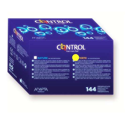 Control Adapta Forte Condoms 144 Units | Niks.fi verkkokauppa