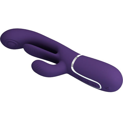 Shania Triple Rabbit Vibrator Multifunction Purple | Niks.fi verkkokauppa