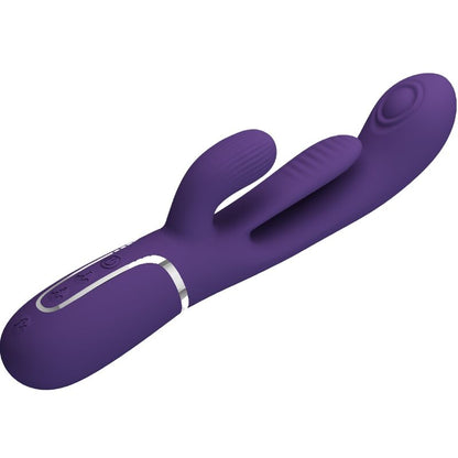 Shania Triple Rabbit Vibrator Multifunction Purple | Niks.fi verkkokauppa