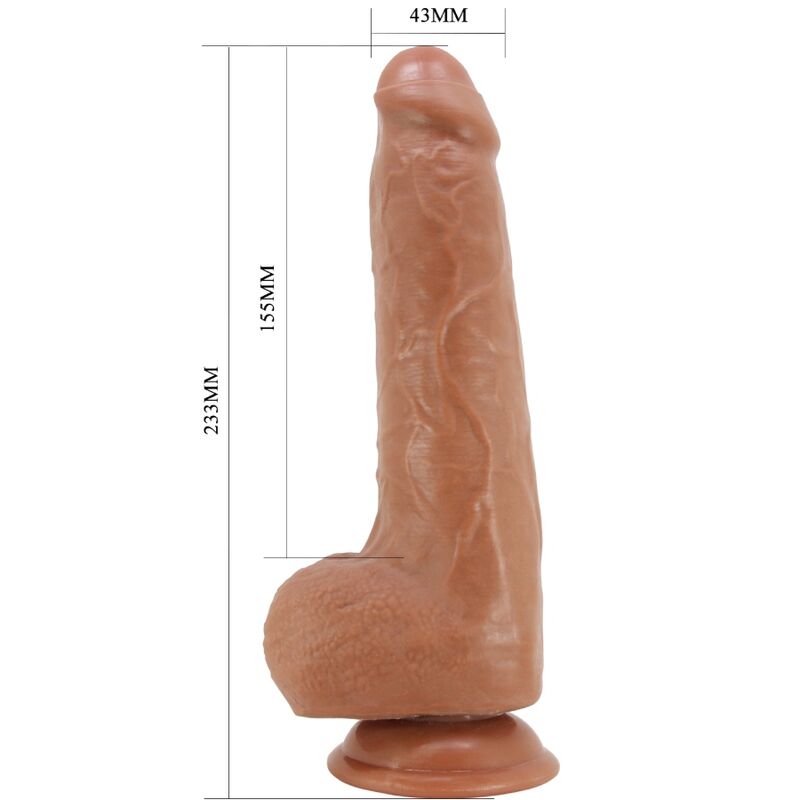 Draco Realistic Dildo 23 Cm Model 2 Flesh | Niks.fi verkkokauppa