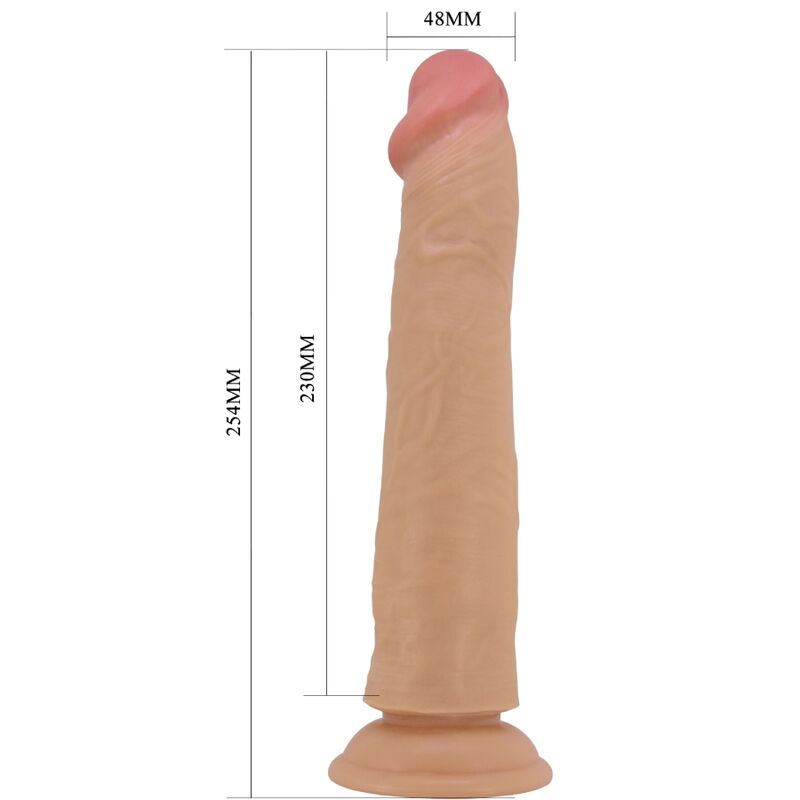 Sharife Realistic Dildo 25 Cm Flesh | Niks.fi verkkokauppa
