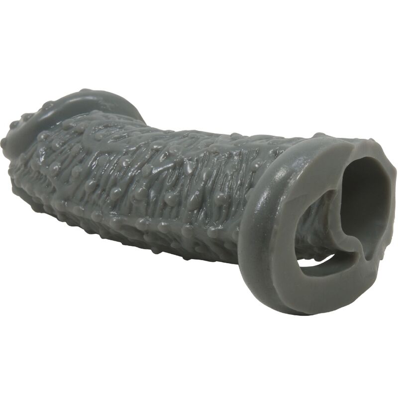 Realistic Penis Enlarger And Delay Sleeve Model 2 Grey | Niks.fi verkkokauppa