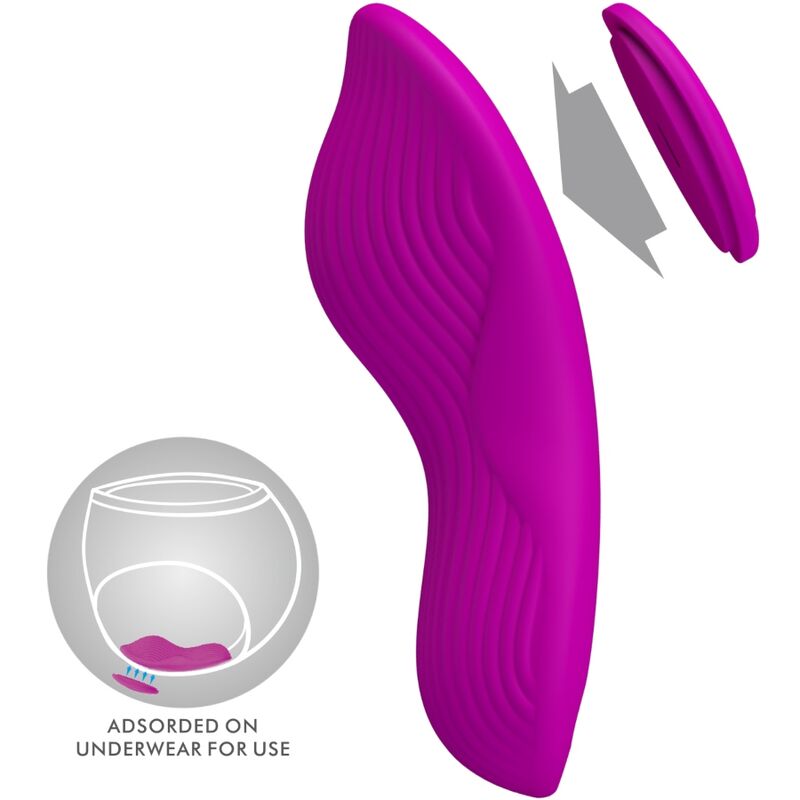 Romario Lay-On Clitoris Stimulator Remote Control Pink | Niks.fi verkkokauppa