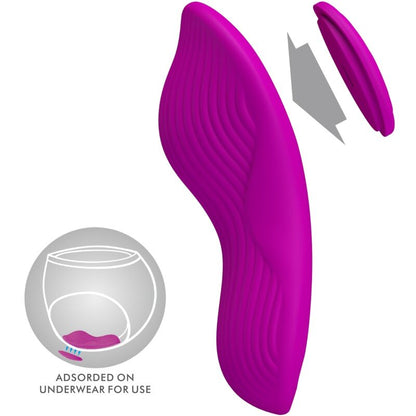 Romario Lay-On Clitoris Stimulator Remote Control Pink | Niks.fi verkkokauppa