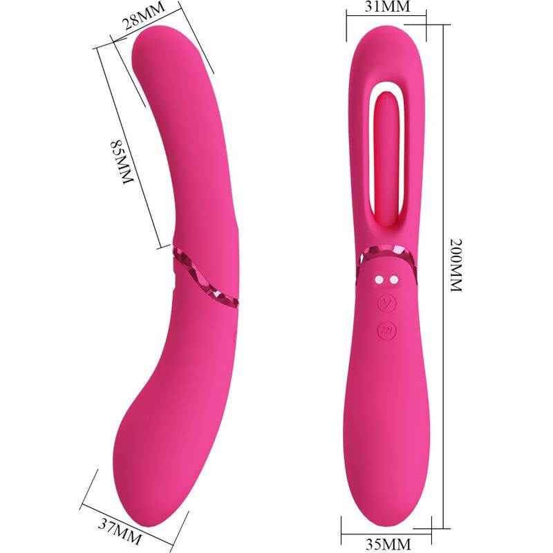 Lexie G-Spot Vibrator 7 Vibrations Pink | Niks.fi verkkokauppa