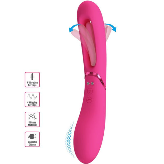 Lexie G-Spot Vibrator 7 Vibrations Pink | Niks.fi verkkokauppa