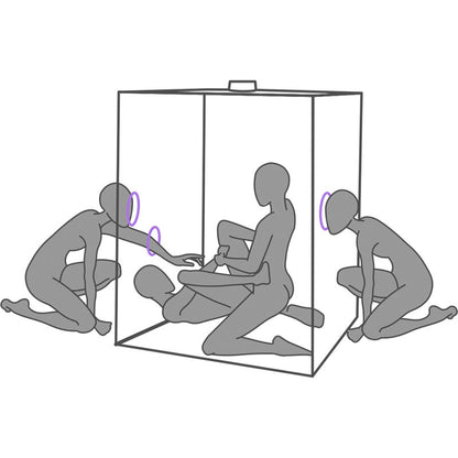 Kink Club Cabin Scandale Purple | Niks.fi verkkokauppa