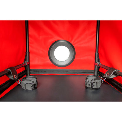 Kink Club Cabina Bukkake Black & Red | Niks.fi verkkokauppa