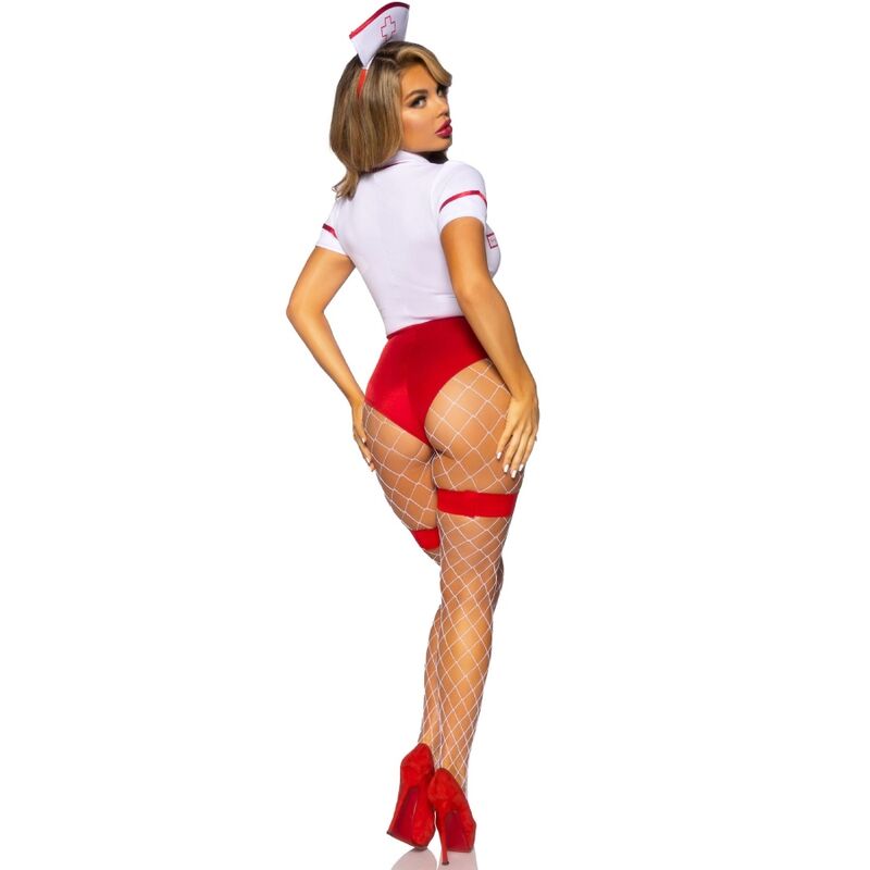 Leg Avenuesexy Nurse Costume Red/White S | Niks.fi verkkokauppa