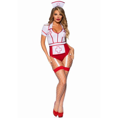 Leg Avenuesexy Nurse Costume Red/White M | Niks.fi verkkokauppa
