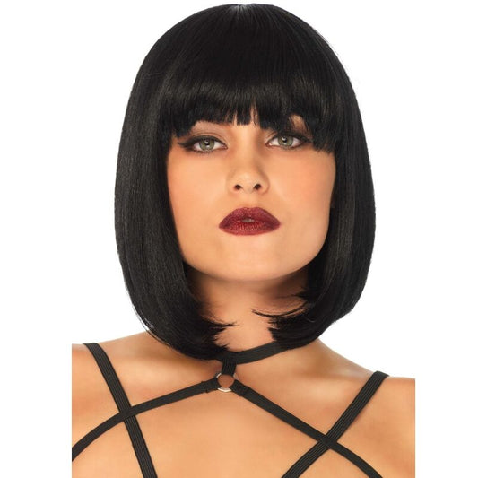 Leg Avenueshort Natural Bob Wig Black | Niks.fi verkkokauppa