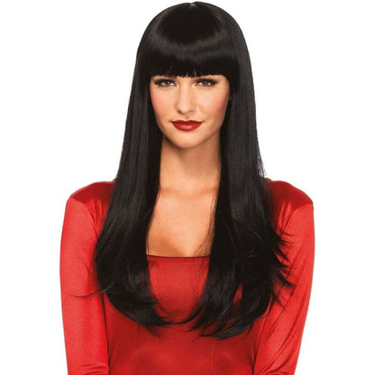 Leg Avenuebangin Long Straight Wig Black | Niks.fi verkkokauppa