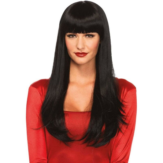 Leg Avenuebangin Long Straight Wig Black | Niks.fi verkkokauppa